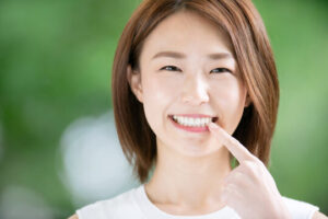 キレイな歯並び