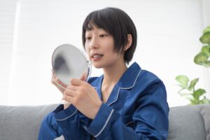 歯を気にする